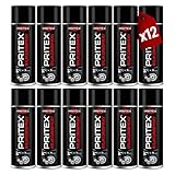 PRITEX – Silikonspray 12 x 400 ml schmiert, pflegt und schützt diverse Materialien – fettfreies...