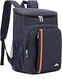 QINGLOU 28L Kühlrucksack Thermo Rucksack Picknickrucksack Kühltasche Groß Isoliert Cooler Bag...