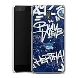 DeinDesign Hard Case kompatibel mit Nokia 2 Schutzhülle transparent Smartphone Handy Hülle Hertha...