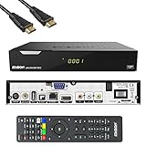 Edision PICCOLLO S2+T2/C Combo Receiver H.265/HEVC (DVB-S2, DVB-T2, DVB-C,) CI Full HD USB Schwarz...