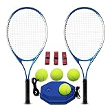 Magicorange Tennisschläger für Erwachsene 2 Spieler Freizeit-Tennisschläger Set für Anfänger...