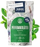 Pfefferminztee lose (300g) Monte Nativo | Minze getrocknet - 100% rein und natürlich | Aromatischer...