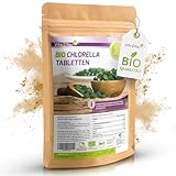 Vita2You Bio Chlorella Tabletten | 400mg pro Tablette | 1250 Presslinge | 500g Algen aus...