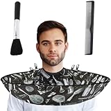 WangVipfei Frisierumhang Erwachsene, Haarschneideumhang mit verstellbarem Verschluss, 3-teiliges...