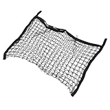 Jelquix 2 Stück 35 X 31 Zoll Heunetz für Langsames Futter, Knotenloses Netz mit Verstärkten...