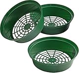 Meister Blumenzwiebel-Pflanzschale Ø 22 cm - 3 Stück im praktischen Set - Zum Einpflanzen &...