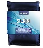 Silkini® - Seidenschlafsack aus 100% Naturseide, Hüttenschlafsack, Inlett, Sommerschlafsack aus...
