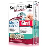 Schimmeltest für zu Hause - Schimmelpilz Test für bis zu 6 Räume - Schimmelpilz Schnelltest zur...