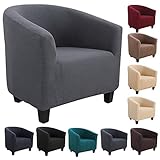 Souarts Sesselhussen Sesselbezug Stretch Elastisch Sofahusse Sofabezug Sesselschoner Couch Husse...