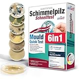 Schimmeltest für zu Hause - Schimmelpilz Test für bis zu 6 Räume - Schimmelpilz Schnelltest zur...
