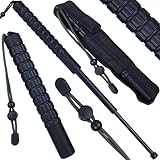 Teleskopstock 222–555 mm | Ausziehbares Modell aus stabilem Stahl | Rutschfester Gummigriff |...