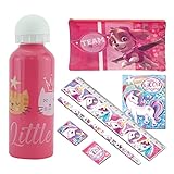 500 ml kleine Katzen-Aluminiumflasche und flaches Paw Patrol-Federmäppchen mit 5...