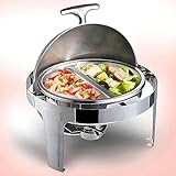 Buffet-Serviergerät & Heizgerät - Warmhalteplatte für Catering-Buffet-Speisen, Speisetopf,...