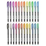 Pretop Gelstifte Set | Gelschreiber | Multicolor Gel Stift Set Inklusive Metallic, Glitzer, Neon,...