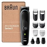 Braun All-In-One Bartpflege Bodygroomer Set, 10-in-1 Barttrimmer / Bartschneider (recycelbare...