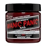 Manic Panic Vampire Red Classic Creme, vegan, tierversuchsfrei, semipermanente Haarfarbe, 118 ml