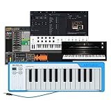 Arturia MicroLab Blau – Kompakte 25er USB-Controller-Tastatur