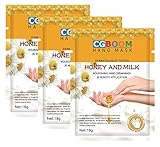 Handmasken, 3 Paar feuchtigkeitsspendende Handschuhe, Peeling-Handmasken, pflegende, weiche...