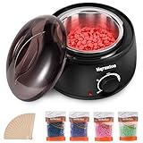 Wachswärmer Wax Warmer Wachs Haarentfernung Elektrischer Wachs Haarentfernung Set Enthaaren...