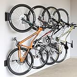 monTEK Schwenkbare Fahrrad-Wandhalterung, Fahrradaufhänger für die Garage, Wandhalterung für...