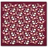 KAGOO Japanisches Furoshiki-Wickeltuch, 100 % Baumwolle, Wickeltuch, Handtuch, Geschirrtuch,...