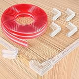 3m Kantenschutz Baby Vormontierter Klebestreifen, Kantenschutz Selbstklebend Transparent...