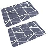 FIXOSHEE Waschbare Saugfähige Trainingsunterlage für Hunde und Katzen 80X120cm Atmungsaktive...