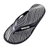 Dasongff Flip-Flops für Herren, Sandalen, für den Außenbereich, Sommer, flach, modisch,...