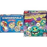 Schmidt Spiele 49189 Kinderspiele Klassiker, Kinderspielesammlung, bunt & 40557 Monsterjäger,...