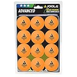 JOOLA 44255 Tischtennis-Bälle Training 40mm, Orange 12er Blister Pack