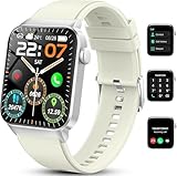 Smartwatch Herren Damen, 1,85' HD Smartwatch Damen mit Telefonfunktion, Smart Watch Fitnessuhr 113+...