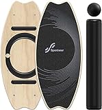 Balance Board Holz, Sportneer Indoorboard Skateboard, Indoor Surfboard Trickboard und...