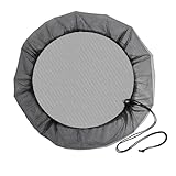 Wassertonnen-Netzabdeckung – Regenfass Top-Fänger | wiederverwendbares, flexibles Netz mit...