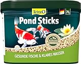 Tetra Pond Sticks - Fischfutter für alle Teichfische, unterstützt gesunde Fische und klares Wasser...