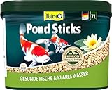 Tetra Pond Sticks - Fischfutter für alle Teichfische, unterstützt gesunde Fische und klares Wasser...