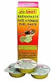 Favorit Brennpaste; geeignet für Sicherheitsbrenner; reiner Bio-Alkohol; verbrennt rußfrei; 3 x 80...