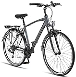 Licorne Bike Premium Trekking Bike in 28 Zoll - Fahrrad für Herren, Jungen, Damen und Herren - 21...