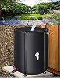 Faltbarer Wasserspeichertank for platzsparende Lagerung | Tragbare Regenwassersammlung im PVC-Design...