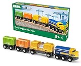 BRIO 33982 - Güterzug mit drei Waggons