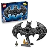 LEGO DC Batman: Batman Logo - Superhelden Spielzeug mit Minifiguren - Kreativer Modellbau für...