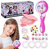 JONRRYIN Automatic Hair Braider, 240 Pcs Hair Bedazzler Kit, Diamond Hair Gems, Haar Gemstone Styler...