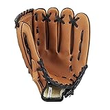 YJZQ Baseball Handschuhe Softball-Handschuh PU Leder Softballhandschuhe Sport Outdoor verdickender...