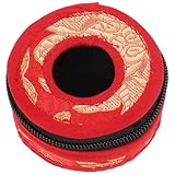 SWETRACE Fingerbecken Tasche mit Reißverschluss Handgenähte Baumwoll Hülle für Tingsha...