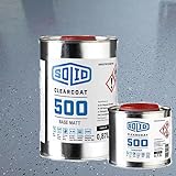 Solid Betonlack Bodenfarbe Bodenbeschichtung Betonfarbe SCHIFFSLACK Clearcoat 500 1l matt