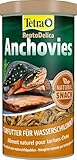 Tetra ReptoDelica Anchovies Schildkröten-Futter - Naturfutter aus 100% kleinen, getrockneten...