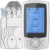 VCKHRRY TENS EMS Gerät, Wiederaufladbare Reizstromgerät Elektrische Muskelstimulation Massage mit...