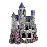 Penn-Plax Age-of-Magic Wizard's Castle Aquarium-Dekoration, sicher für SüÃŸ- und...