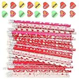 HOMSFOU Valentinstags Bleistift 70 Stück mit Einfachen Radiergummis Amp Bleistiftspitzern Kleine...
