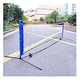 ZZZR Tragbares Netz-Set,Tennis-übungs-rebounder-Netz,Multi-Sport-Combo-Netz, Für Tennis,...