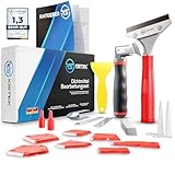 KISTEK® Silikonentferner Set (18-teilig) zur Silikon Entfernung und Erneuerung von Acryl- &...